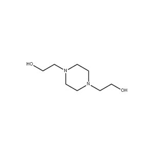 Molecular Structure of 1,4-Bis(2-hydroxyethyl)piperazine Molecular Structure of 1,4-Bis(2-hydroxyethyl)piperazine