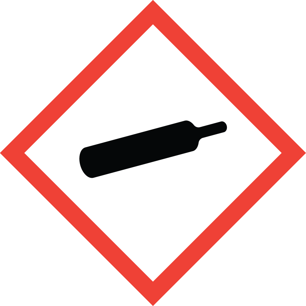 GHS04: Gas cylinder pictogram