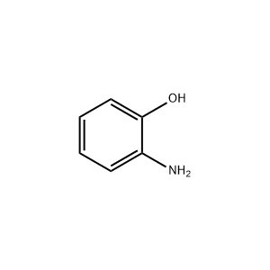 Molecular Structure of 2-Aminophenol Molecular Structure of 2-Aminophenol
